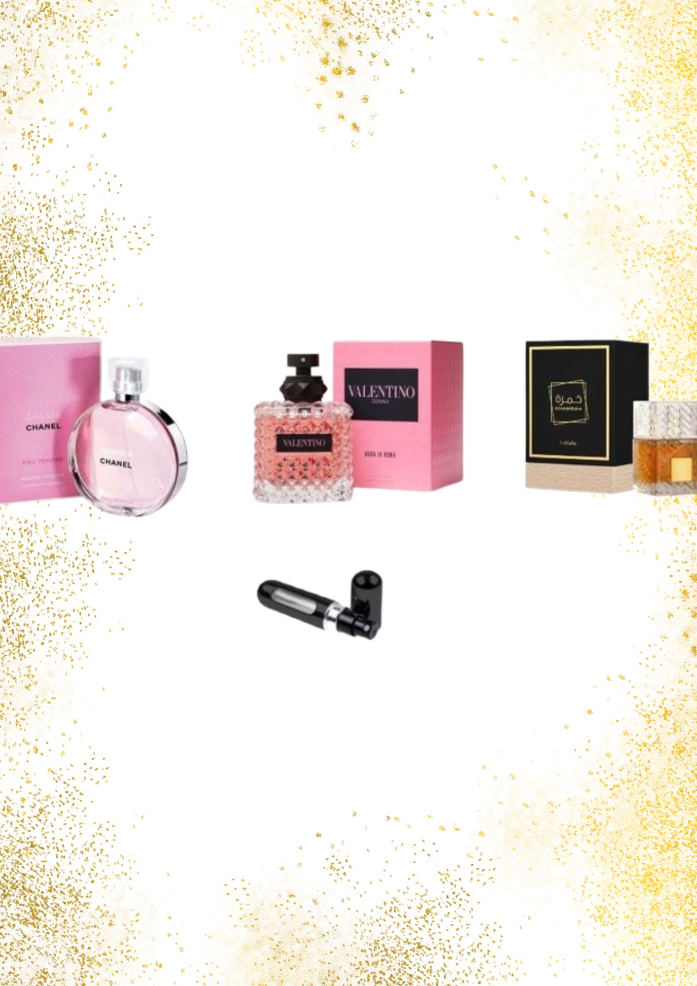 CHANCE CHANEL+VALENTINO DONA+KHAMRAH+PER